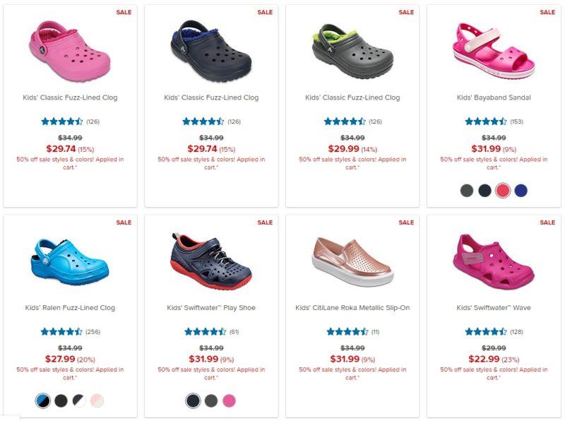 Crocs Less Crocs: EXTRA 50% Off Clearance Items! – Wear It For Less