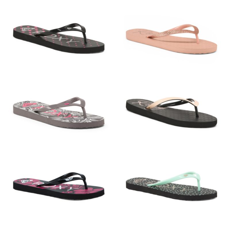 TJ Maxx: Roxy Flip Flops – only $8 (reg $19) + Free Shipping! – Wear It ...