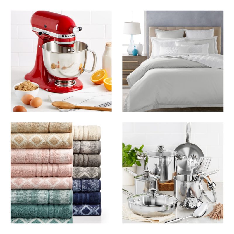 Macy’s: FLASH SALE – Save 40-70% Off Home Essentials! – Wear It For Less